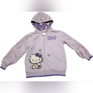 Hello Kitty Lavender Kids Sweatshirt Size 6